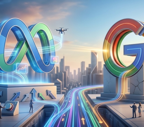 Για πρώτη φορά η Meta αναμένεται να περάσει τη Google στα διαφημιστικά έσοδα